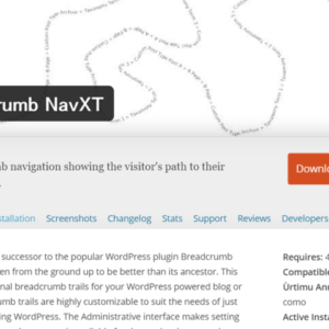 Breadcrumb NavXTの設定と非推奨の機能をCSSで解決する方法